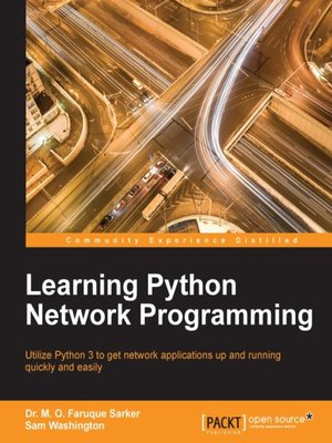 cover image of Learning Python Network Programming